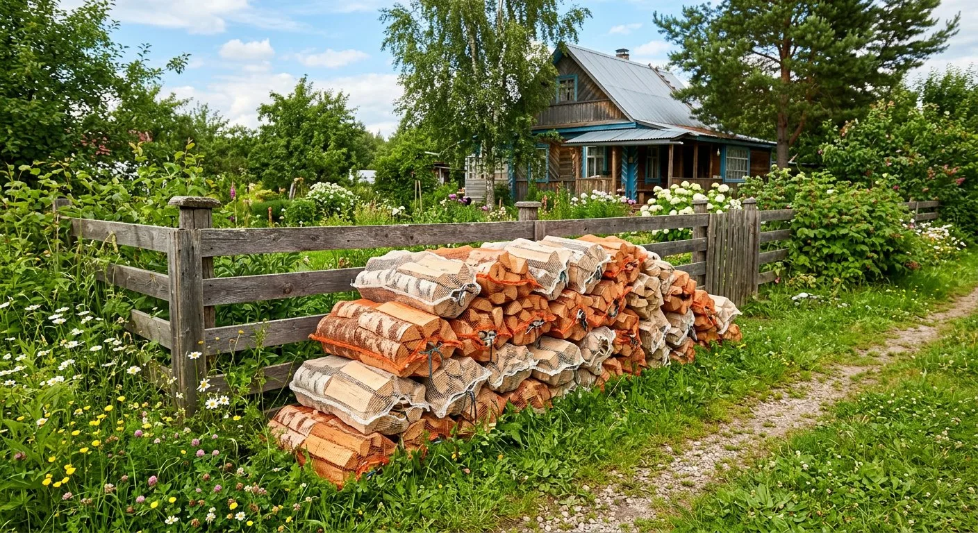 Дрова для дачи в Ярославле